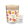 Bougie en verre "Maman je t'aime" - Collection Maman d'Amour