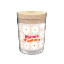 Bougie en verre "Mamie d'Amour" - Collection Mamie d'Amour