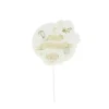 Bougie "1er Anniversaire" sur pic - Diamètre 8 cm - Collection Dans les Nuages - Modèle au choix
