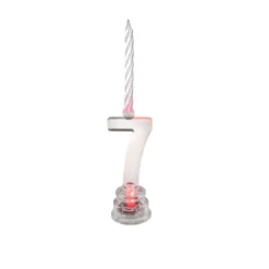 Bougie Led Chiffre 7
