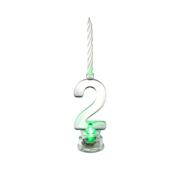 Bougie Led Chiffre 2