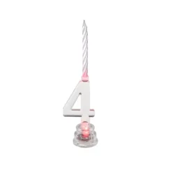 Bougie Led Chiffre 4