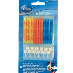 12 bougies d'anniversaire Mickey Disney®