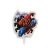 Bougie Spiderman 2D - 7,5 cm