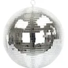 Boule à facettes argentée pour disco - Diamètre 40 cm