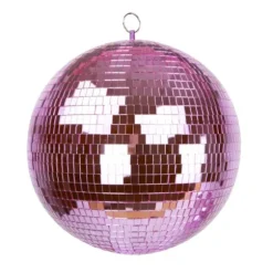 Boule à facettes pour disco - Diamètre 30 cm - Couleur au choix