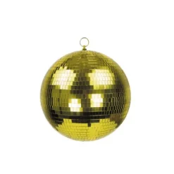 Boule à facettes pour disco - Diamètre 20 cm - Couleur au choix