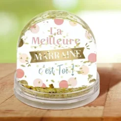 Boule à neige - La meilleure Marraine
