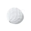 8 boules alvéolées - Blanc