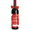 Bouteille de vin rouge humoristique - La cuvée des super potes