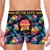 Boxer Festif "Vive la Retraite !" - Taille au Choix