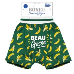 Boxer humoristique "Beau Gosse" - Collection Boys Club - Taille au choix
