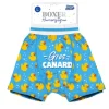 Boxer humoristique "Chaud bouillant" - Collection Boys Club - Taille au choix