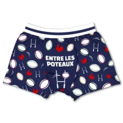 Boxer humoristique Rugby - Collection Boxer Passion - Taille au choix