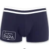 Boxer pour homme " Super Papa " - Taille au Choix
