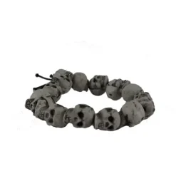 Bracelet Crâne Blanc
