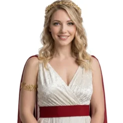 Bracelet de bras de Romaine avec feuilles dorées de laurier