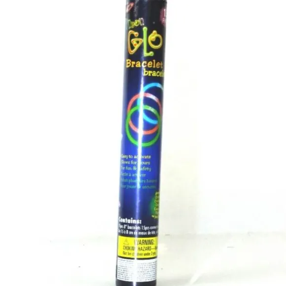 15 Bracelets Fluorescents multicolores