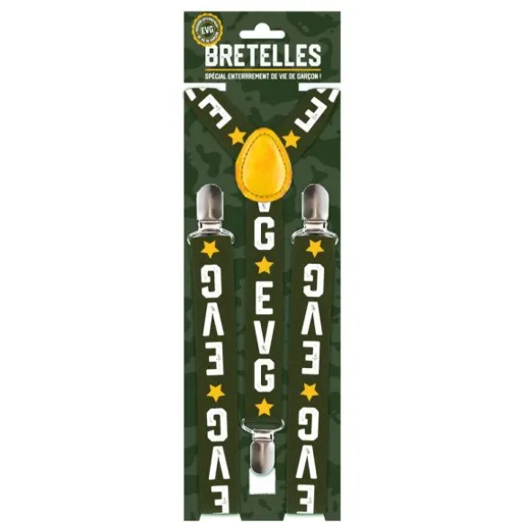 Bretelles "EVG" - Collection Mission Enterrement de vie de garçon