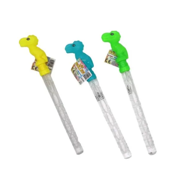 Bâton Bulles de Savon Dinosaure - 37 cm - 110 ml - Couleur Aléatoire