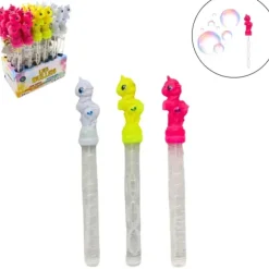 Bâton Bulles de Savon Licorne - 25 cm - 50 ml - Couleur Aléatoire