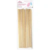 25 bâtonnets réutilisables pour barbes à papa - 28 cm