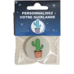 Cactus pour Guirlande à Personnaliser