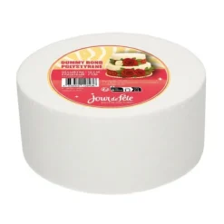 Cake Dummy rond en polystyrène - 30 x 7 cm