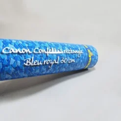 Canon à Confettis Bleu Royal 60 Cm