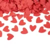Canon à confettis - Cœurs en papier - 40 cm - Rouge