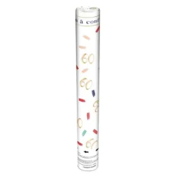 Canon à confettis pour anniversaire - Âge au choix