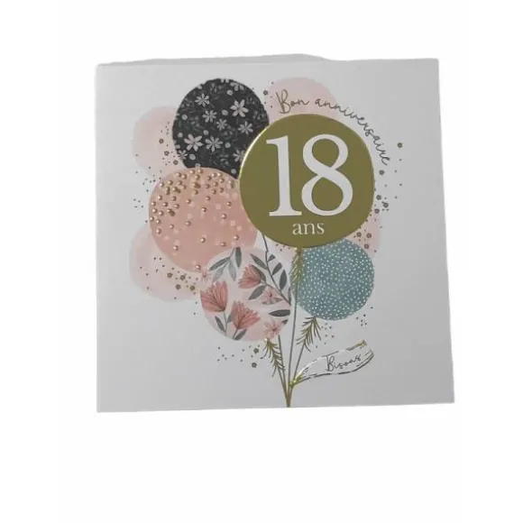 Canon à confettis pour anniversaire - Âge au choix