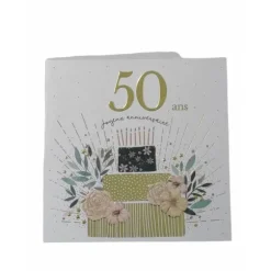 Canon à confettis pour anniversaire - Âge au choix