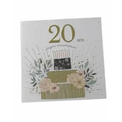 Canon à confettis pour anniversaire - Âge au choix