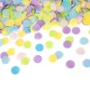 Canon à confettis ronds en papier - 60 cm - Pastel Multicolore