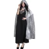 Cape en Velours - Gris