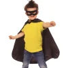 Cape et masque de super-héros pour enfant - Couleur au choix