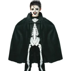 Cape noire de vampire pour enfant - 90 cm