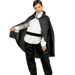 Cape noire de vampire pour enfant - 90 cm