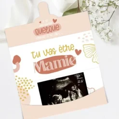 Carte Enveloppe Annonce - Tu vas être Mamie - Collection Annonce de Grossesse