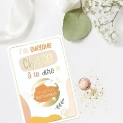 Carte à gratter Annonce - La famille s'agrandit - Collection Annonce de Grossesse