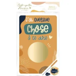 Carte à gratter Annonce - Tu vas être Grand Frère - Collection Annonce de Grossesse