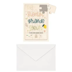 Carte Puzzle Annonce - Bientôt Grande Sœur - Collection Annonce de Grossesse