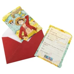 6 cartes d’invitation en carton - 10 x 15 cm - Collection Hippique