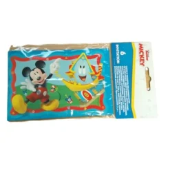 6 Cartes d'Invitation et Enveloppes en carton FSC Mickey™ Rock the House