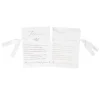 2 cartes "Parrain / Marraine" FSC® - 12,7 x 18 cm - Collection Communion Blanc et Or