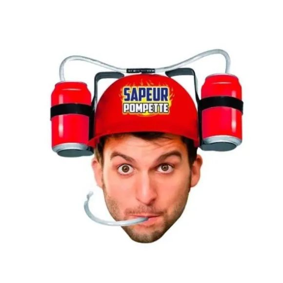 Casque Anti Soif - Sapeur Pompette