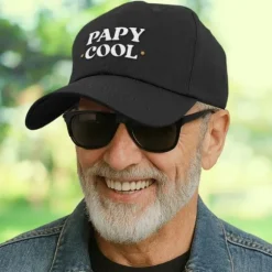 Casquette brodée "Papy Cool" - Collection Mon Papy d'Amour
