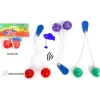 Castagnettes tac tac avec boules - 3,5 cm - Couleur aléatoire