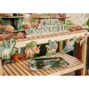 Centre de table "Joyeux Anniversaire" en bois - 40,5 x 12,5 cm - Collection Dinosaures